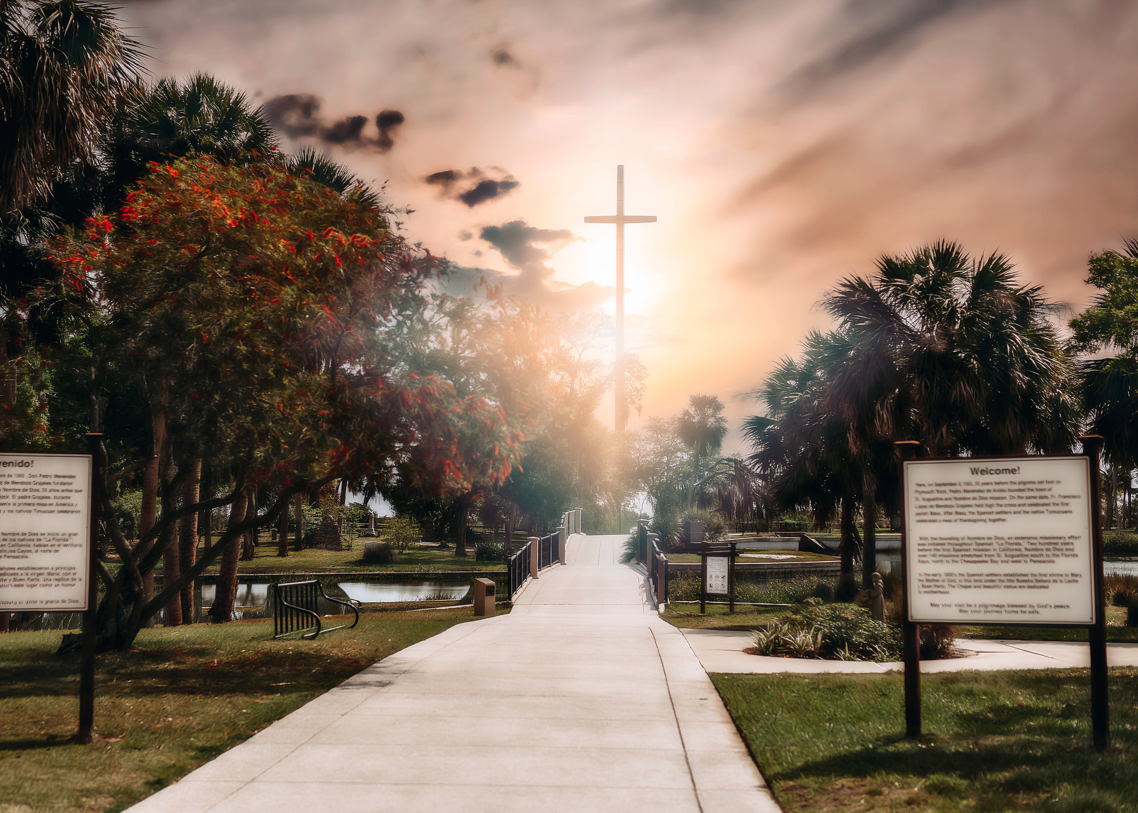 Mission of Nombre de Dios Canvas Print