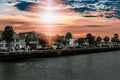 St. Augustine Waterfront Sunset — Fine Art Canvas Print